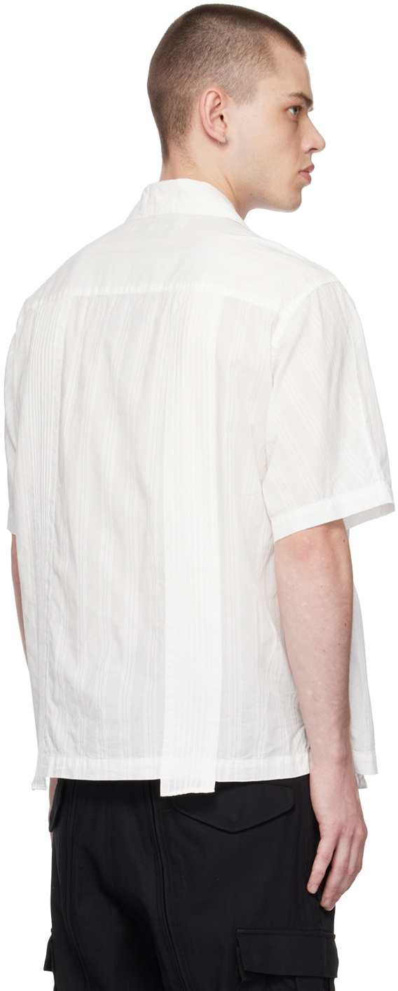 NVRFRGT White Garment-Dyed Shirt