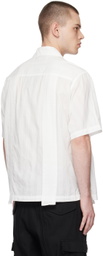 NVRFRGT White Garment-Dyed Shirt