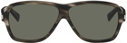 Saint Laurent Gray SL 609 Carolyn Sunglasses