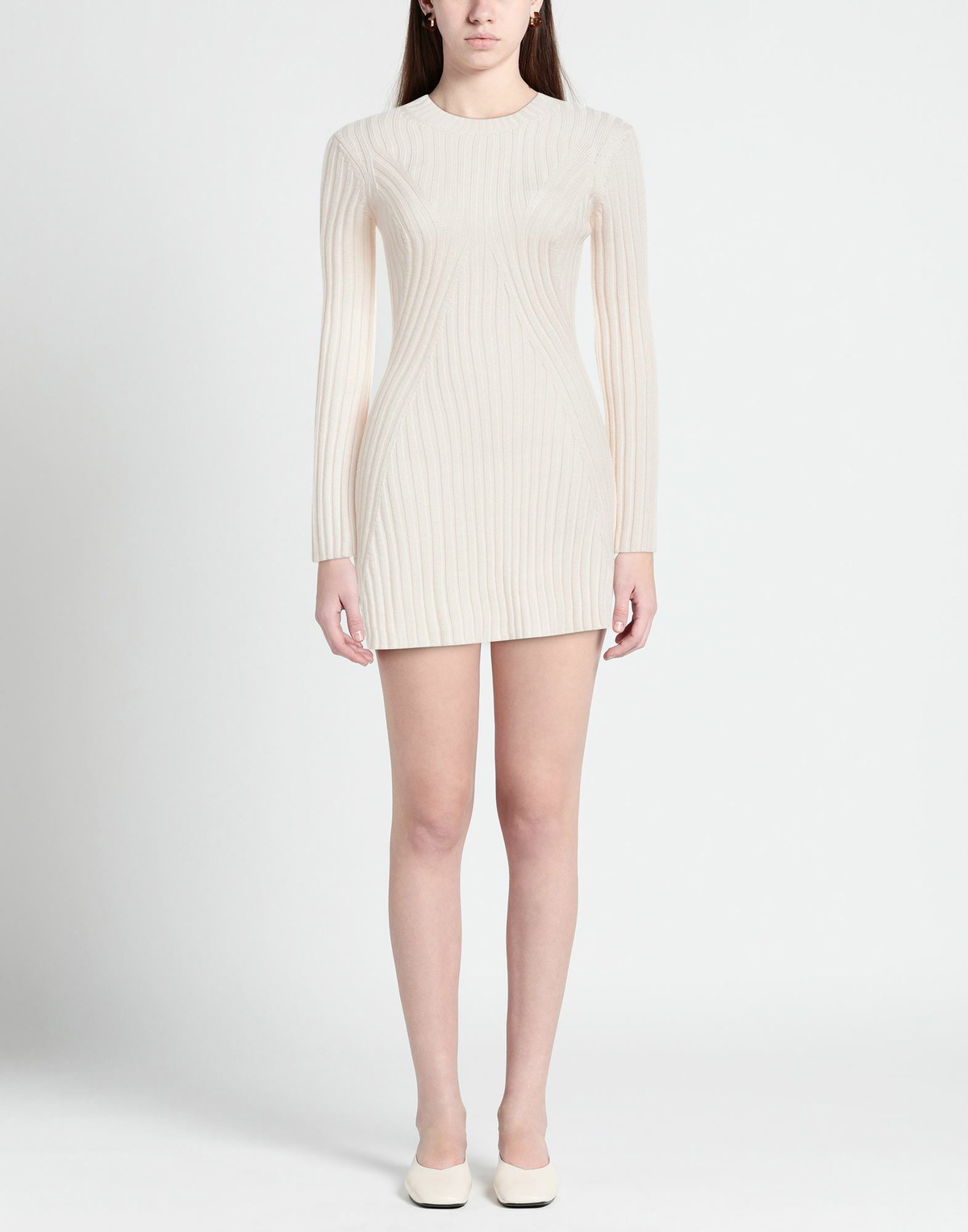 Jucca Womens Mini dress Ivory
