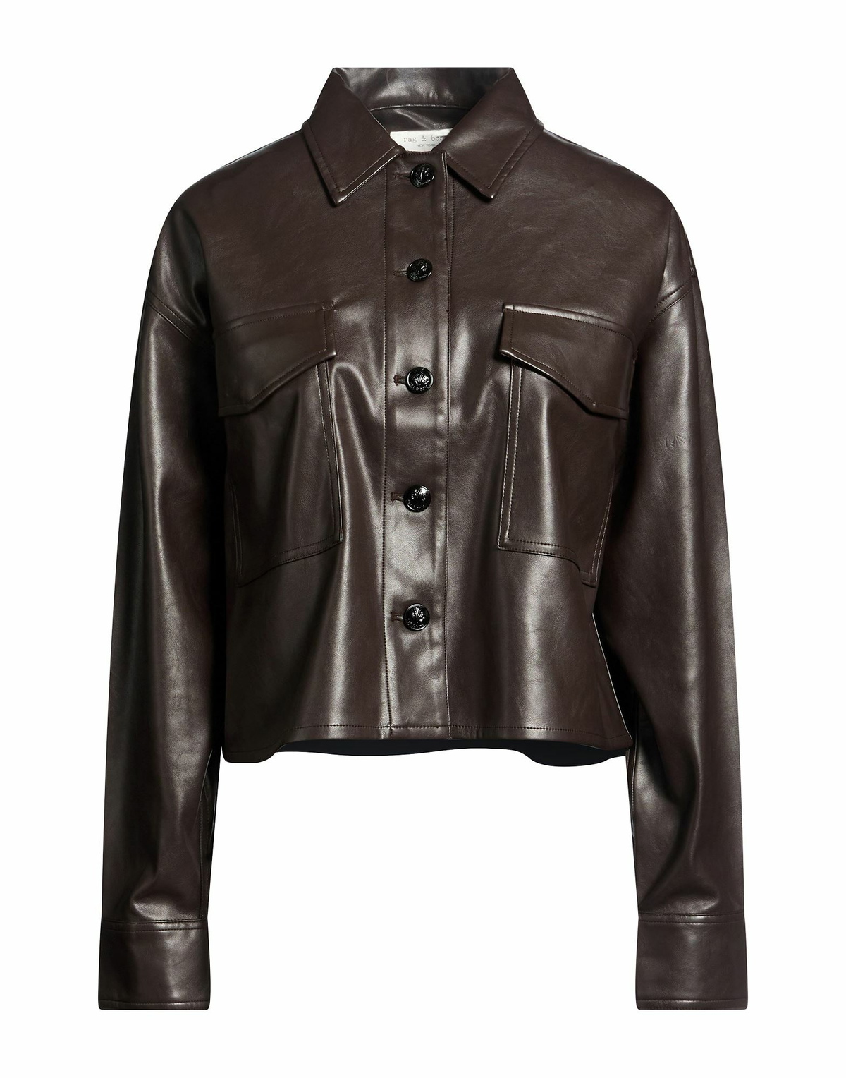 Rag & Bone Womens Jacket Dark in Brown