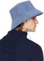 A.P.C. Blue Rachel Bucket Hat