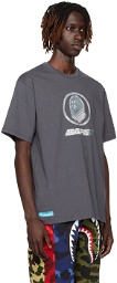 BAPE Gray Printed T-Shirt