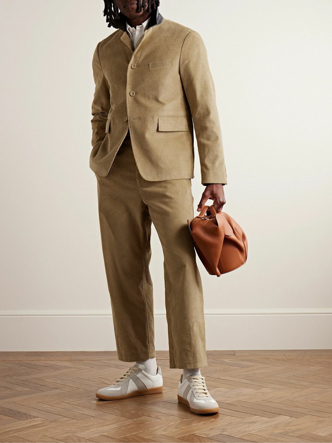 Thom Browne Unconstructed Straight Leg Short