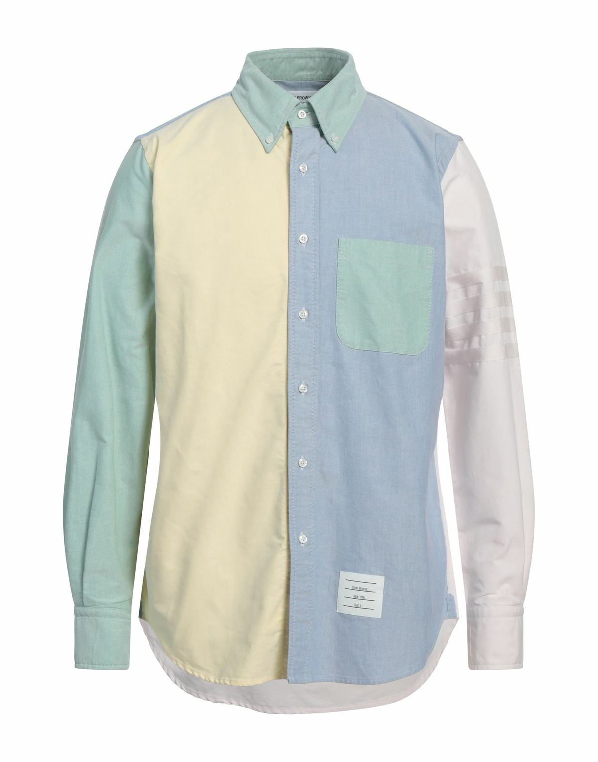 Thom Browne Mens Shirt in Yellow