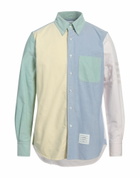 Thom Browne Mens Shirt in Yellow
