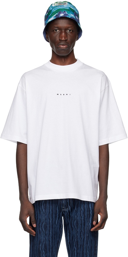 Photo: Marni White Loose Fit T-Shirt