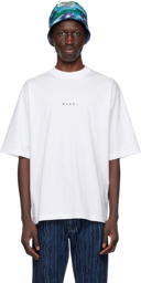 Marni White Loose Fit T-Shirt