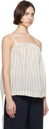 CASEY CASEY Off-White Fifi Top