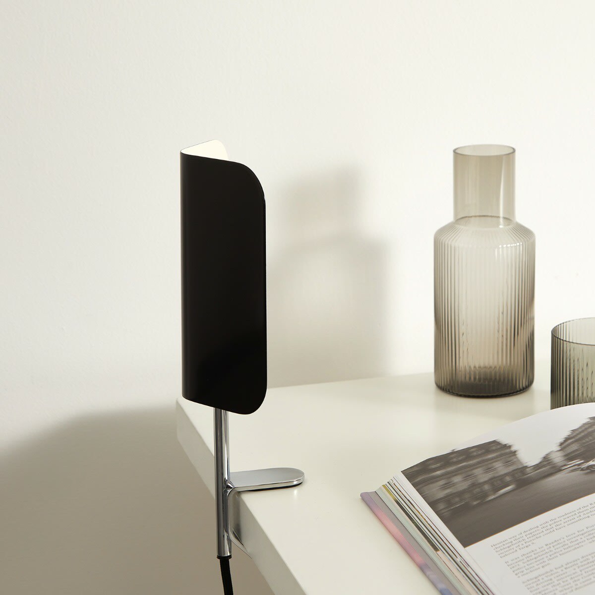 HAY Apex Clip Lamp in Iron Black 