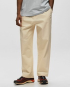 Butter Goods Wide Leg Pants Beige - Mens - Casual Pants