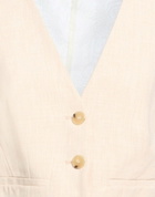 Forte_forte Womens Tailored Vest Apricot