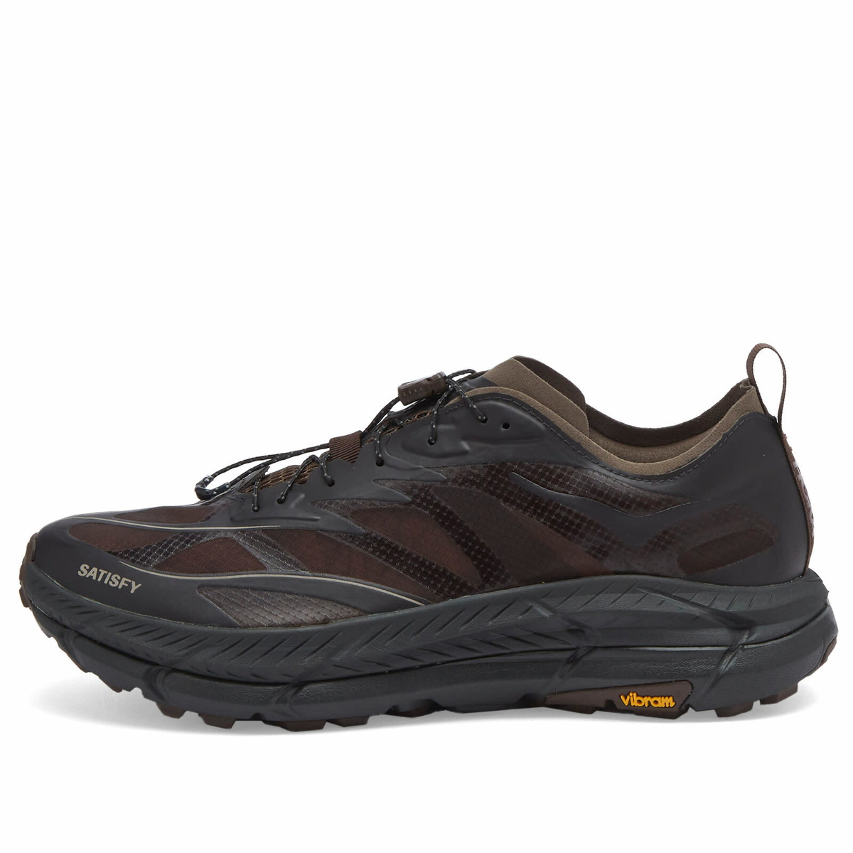 【新品】HOKA ONE ONE スパイクシューズ　MAFATE SPEED 4 HOKA ONE ONE Men's X Satisfy Mafate Speed 4 Lite in Coffee Hoka