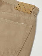 Massimo Alba - Oceano Straight-Leg Selvedge Jeans - Brown