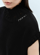 Marni High Neck Cropped Sweater