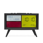 Newgate Clocks Spectronoma LCD Alarm Clock in Black 
