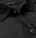 Massimo Alba - Slim-Fit Garment-Dyed Cotton Polo Shirt - Blue
