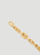 B Chain Thin Bracelet in Gold