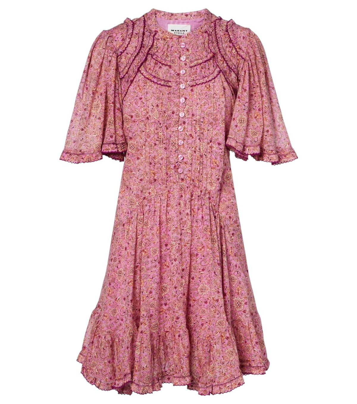 Marant Etoile Lanikaye cotton minidress Isabel Marant Etoile