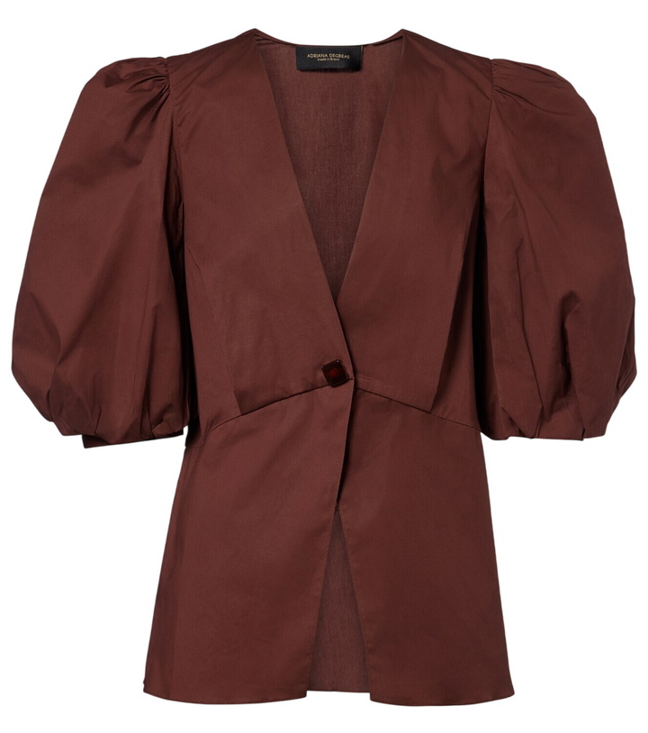 Photo: Adriana Degreas Cotton-blend top