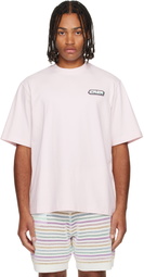 Casablanca Pink 'Casa' Racing Oversized Short Sleeve T‑shirt