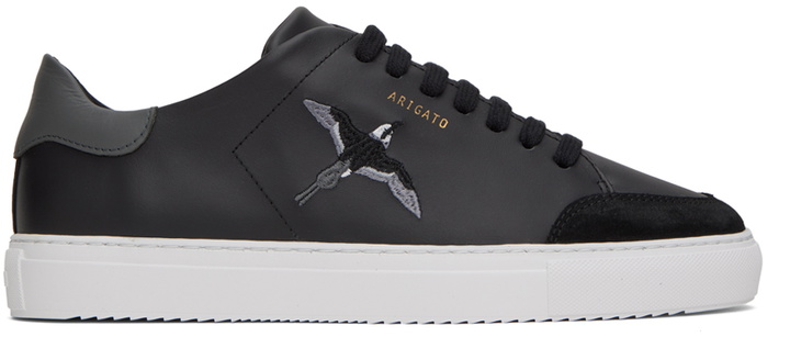 Photo: Axel Arigato Black Clean 90 Triple B Bird Sneakers