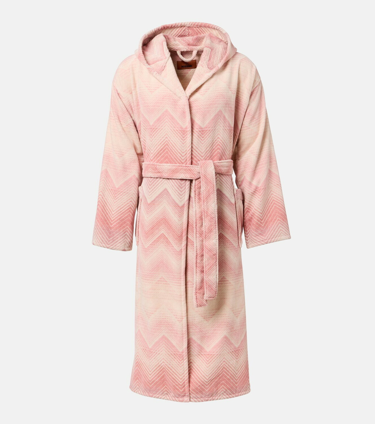 Missoni Marea chevron cotton terry bathrobe