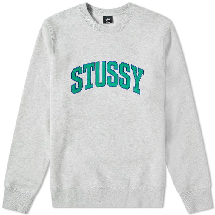 Photo: Stussy Arch Applique Crew Sweat