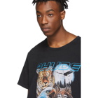 Rhude Black Animals T-Shirt