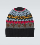 Moncler Grenoble Intarsia wool-blend beanie