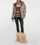 Bogner Les Arcs shearling snow boots