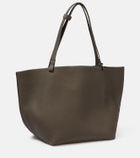 The Row Park Three leather tote bag