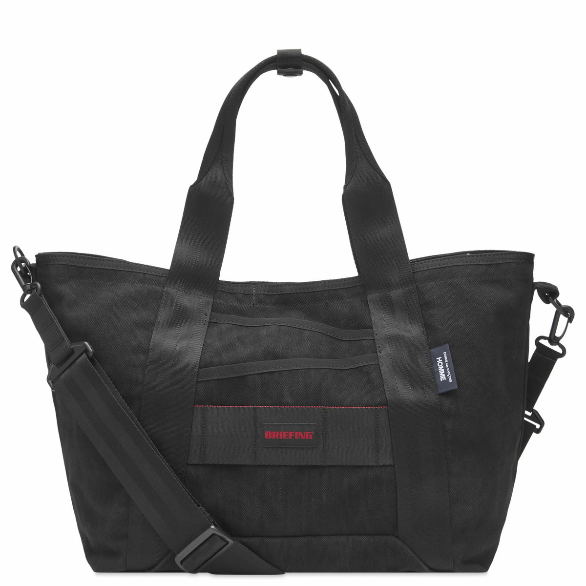 Comme des Garçons Homme Men's Logo Waist Bag in Black Comme des