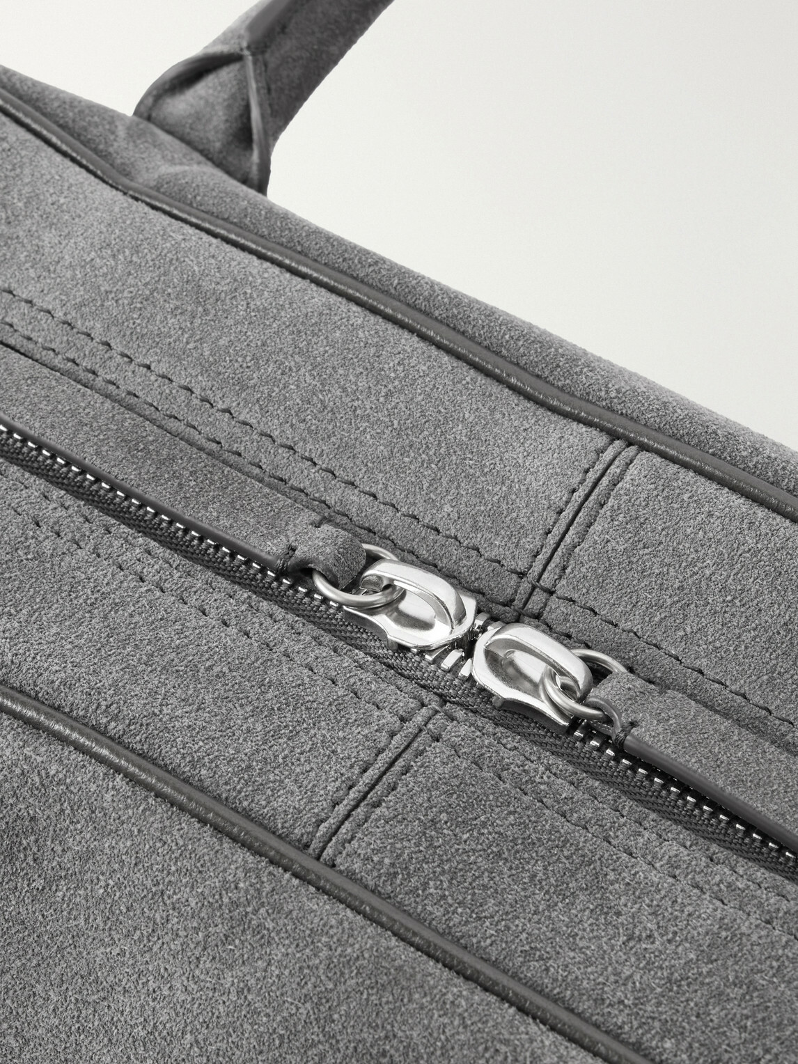 Métier - Closer suede briefcase