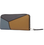 LOEWE - Puzzle Logo-Debossed Leather Zip-Around Wallet - Multi
