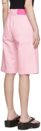 Marshall Columbia SSENSE Exclusive Pink Denim Shorts