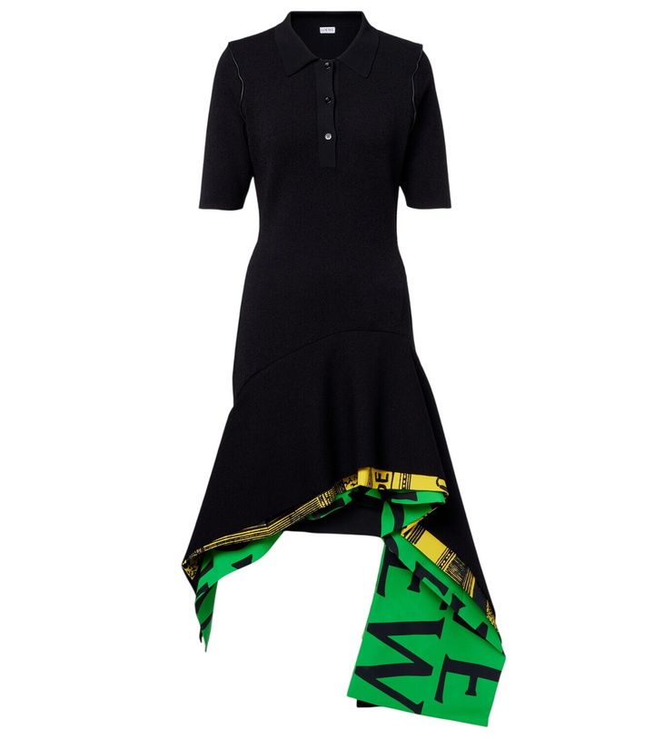 Photo: Loewe Asymmetric midi dress