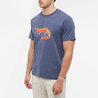 Gramicci Men's Salamander T-Shirt in Navy Pigment