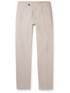 MASSIMO ALBA - Ionio 2 Linen Trousers - Neutrals