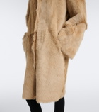Nour Hammour Blaise shearling coat