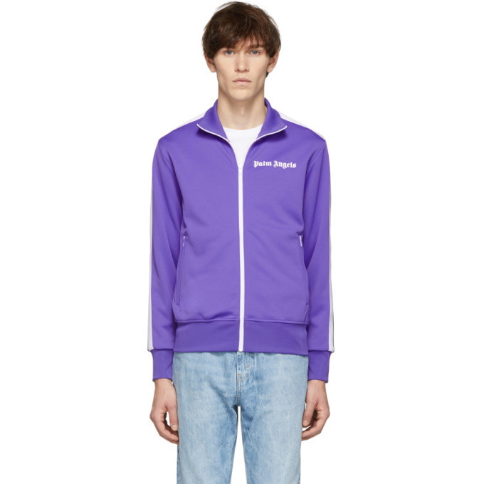 Photo: Palm Angels Purple Classic Track Jacket