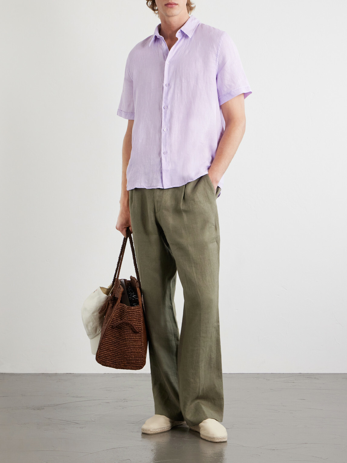 Vilebrequin - Courbis Linen Shirt - Pink