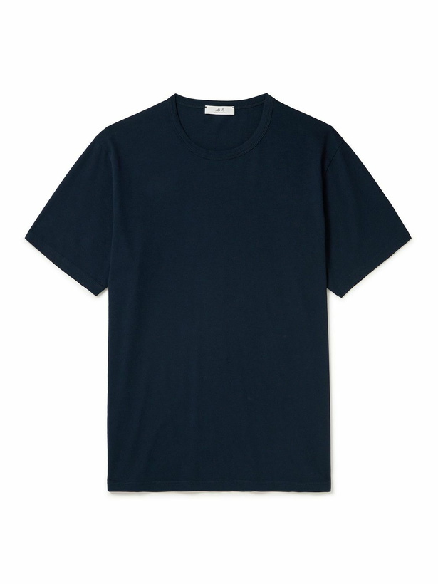 Photo: Mr P. - Cotton-Jersey T-Shirt - Blue