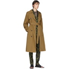 Dries Van Noten Beige Rennie Trench Coat