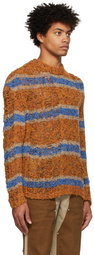 Andersson Bell Orange & Blue Bothnia Stripe Sweater