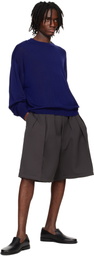 RAINMAKER KYOTO Blue Crewneck Sweater