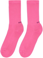 SOCKSSS Two-Pack Pink & Red Socks