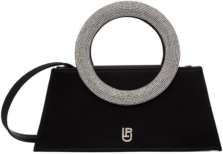 Les Petits Joueurs Black Pochette Trapeze Bag
