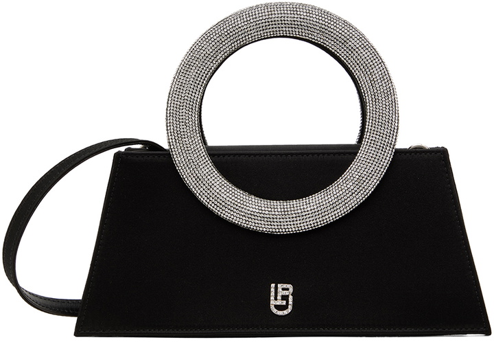 Photo: Les Petits Joueurs Black Pochette Trapeze Bag