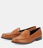 Tory Burch Embellished leather loafers